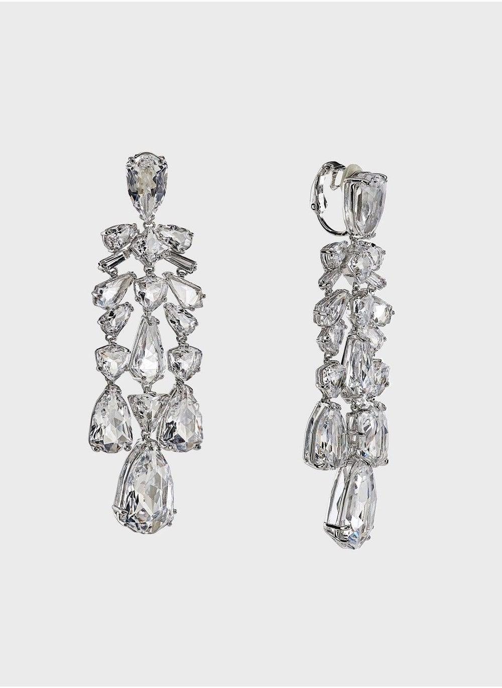 SWAROVSKI Mesmera Radiant Crystal Drop Earrings - Image 1