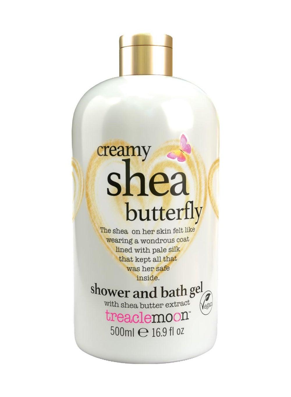 Treaclemoon Shea Butterfly Nourishing Bath Gel, 500ml - Image 1