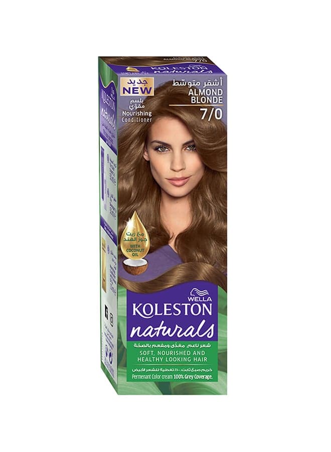 Koleston Naturals Almond Blonde 7/0 - Silky Radiance - Image 1