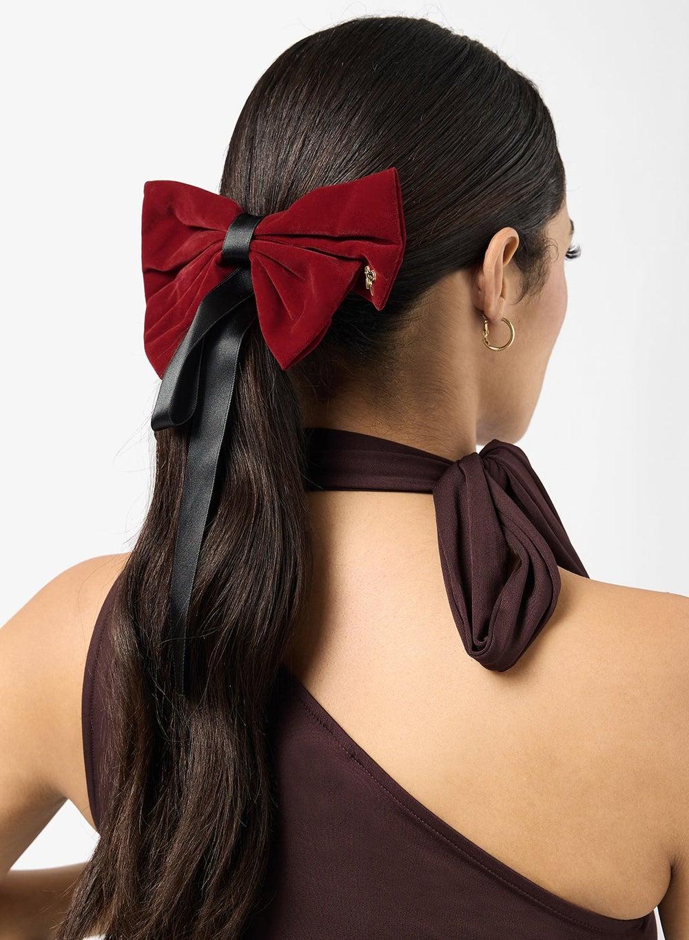 Elegant Multicolor Bow Clips 2PK – Ti44 - Image 1