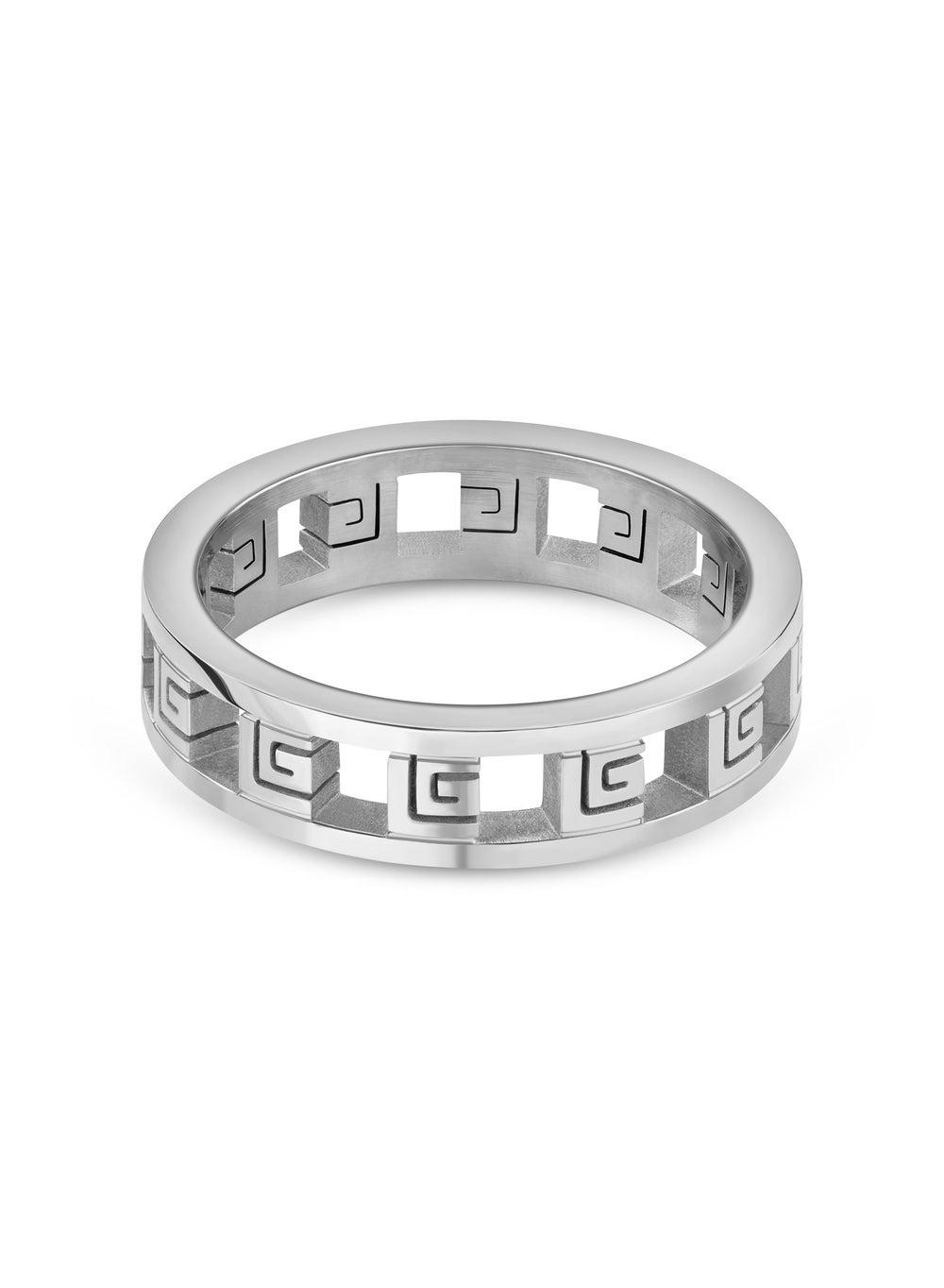 Guy Laroche Audrey Silver Elegance Ring for Women - Image 1