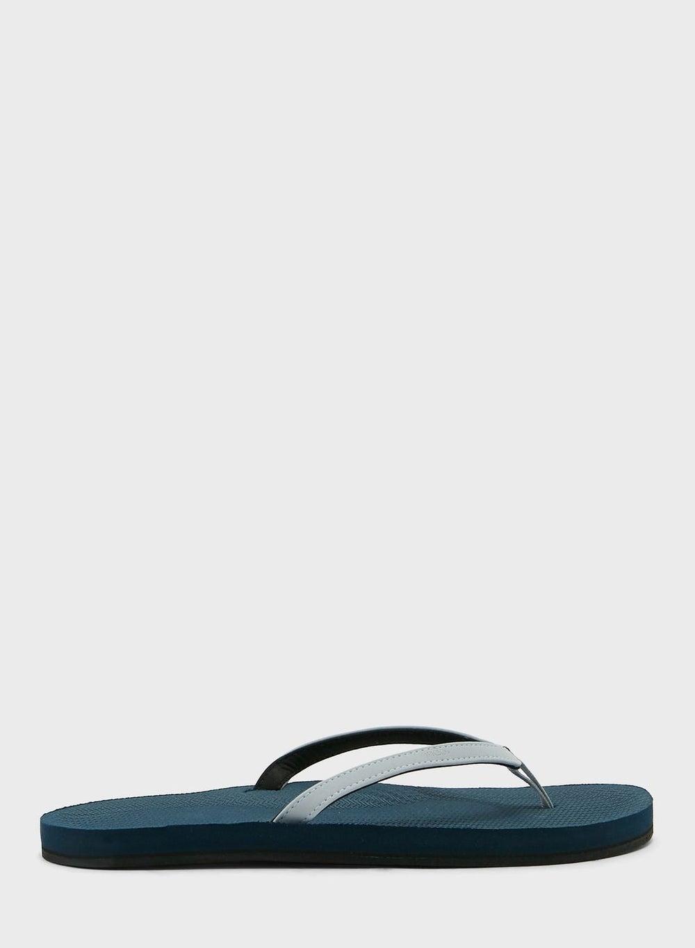 Indosole Shorelight Blue Casual Flip Flops - Style No: Wffccshoreshorelight - Image 1