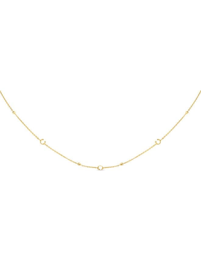 CERRUTI 1881 Alessia Gold-Plated Charm Necklace for Women - Image 1