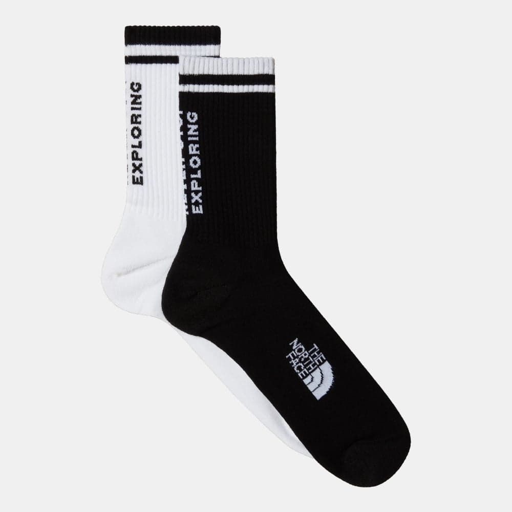 THE NORTH FACE Elegant Everyday Crew Socks Twin Pack - Image 1