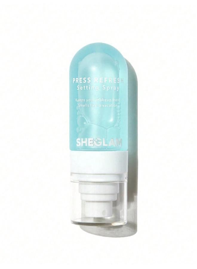 SHEGLAM Press Refresh Setting Spray - Crystal Clear Finish - Image 1
