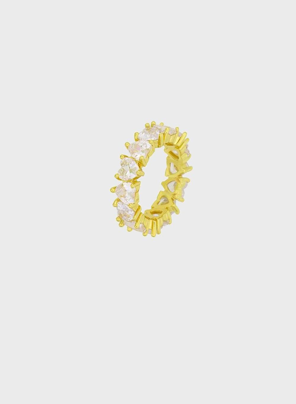 Fashionbox Heartly Elegance - Hypoallergenic Heart Ring - Image 1