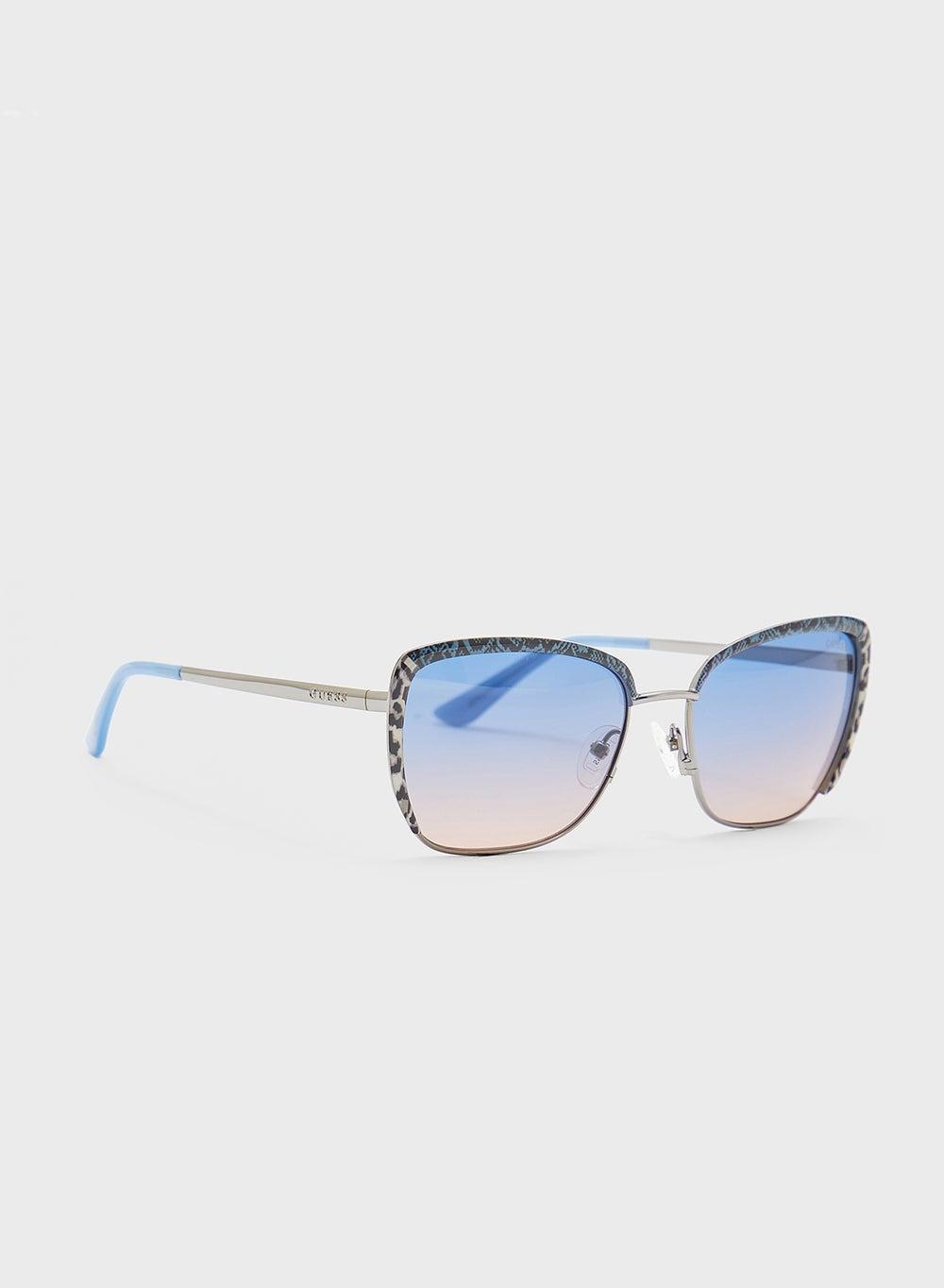 GUESS GU0021810W57 Elegant Cat Eye Sunglasses - Image 1