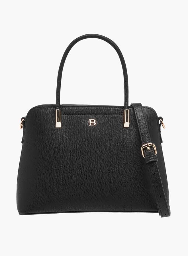 Flora Bella Textured Totebag - Elegance on the Go - Image 1