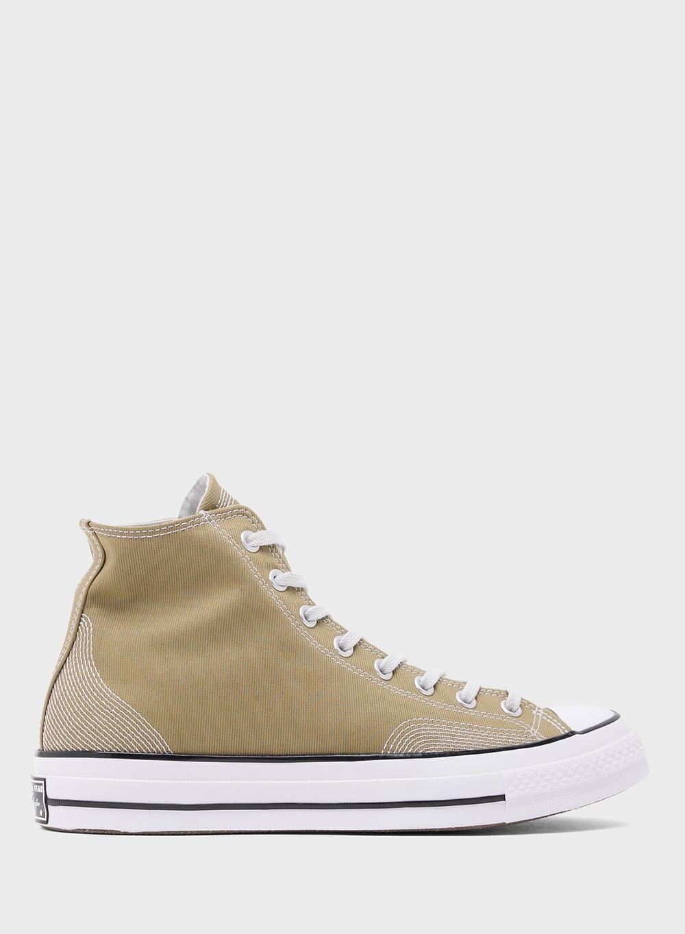 Chuck 70 A07435C 331 Olive High-Top Unisex Sneakers - Image 1