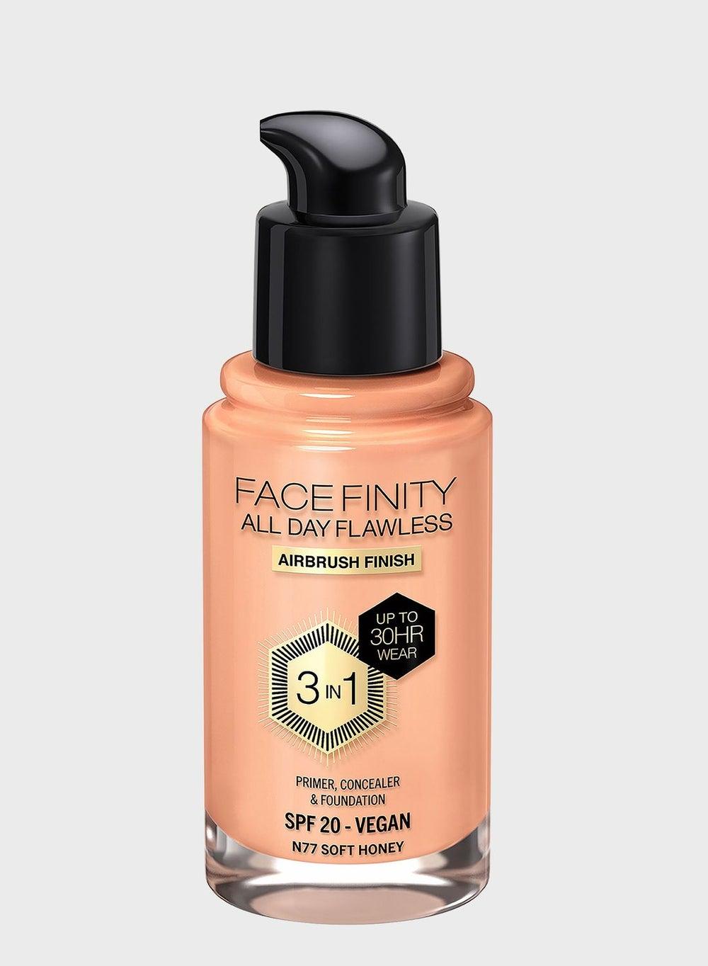 Max Factor Facefinity N77 Soft Honey - Lasting Flawless Finish, 30ml - Image 1
