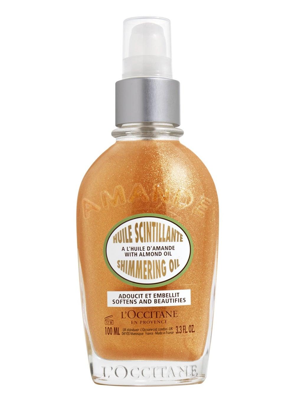 Provence Almond Shimmer Oil 100ml - Radiant Glow - Image 1