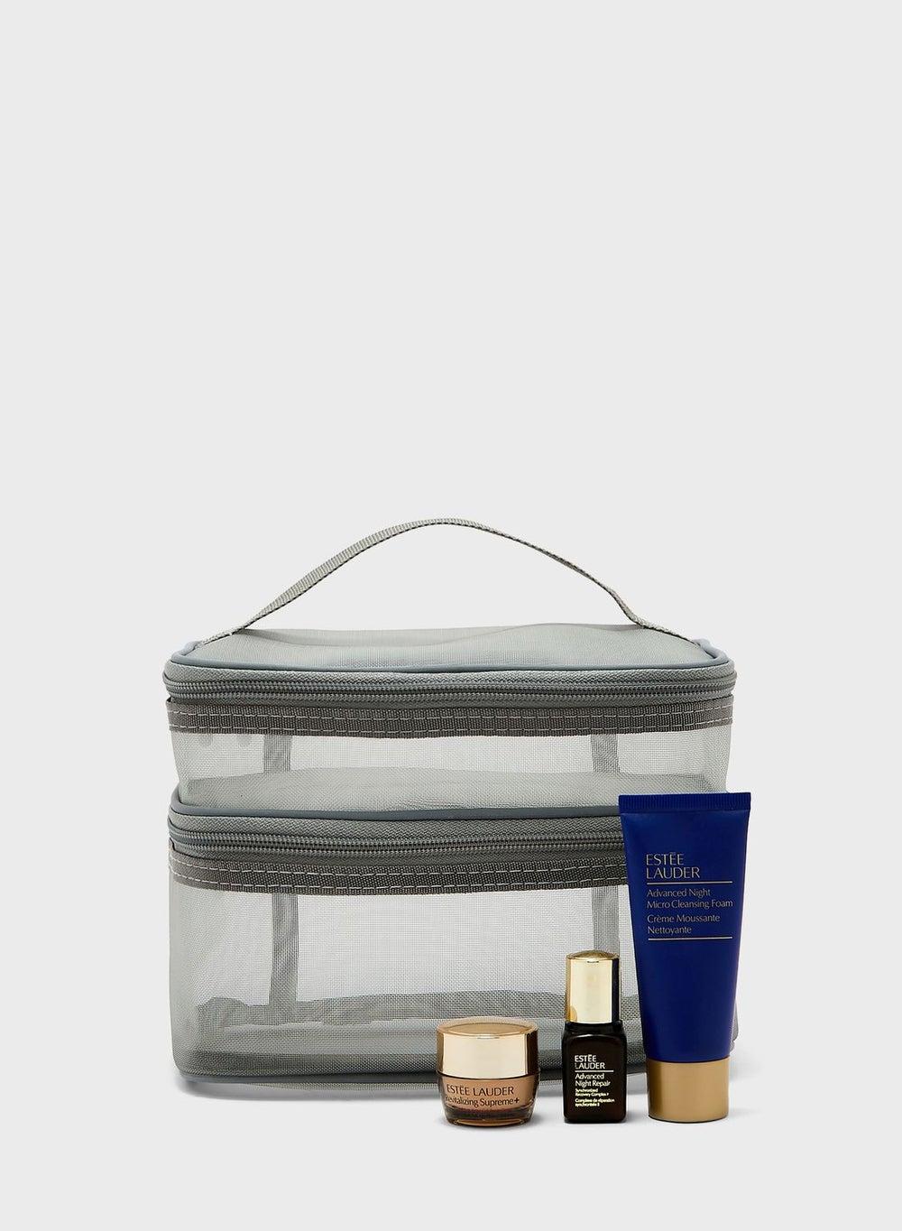 Ginger Women's Elegant Dual-Compartment Makeup Bag - Image 1