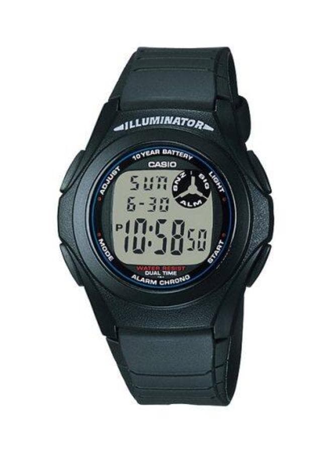CASIO F-200W-1A Elegant Digital Resin Watch - 40mm - Image 1