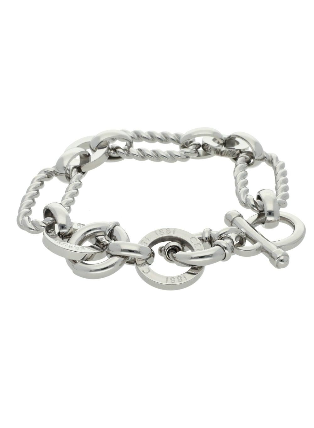 CERRUTI 1881 Chiara Silver Elegance Bracelet for Women - Image 1