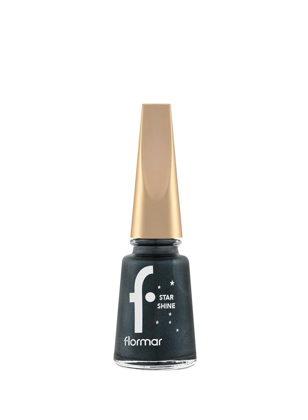 Flormar Star Shine Nail Enamel 06 Dark Romance - Image 1