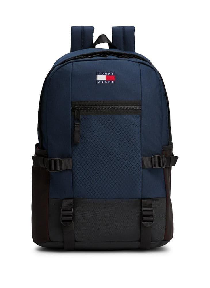 TOMMY JEANS Premium Logo Zip Backpack: Urban Elegance - Image 1
