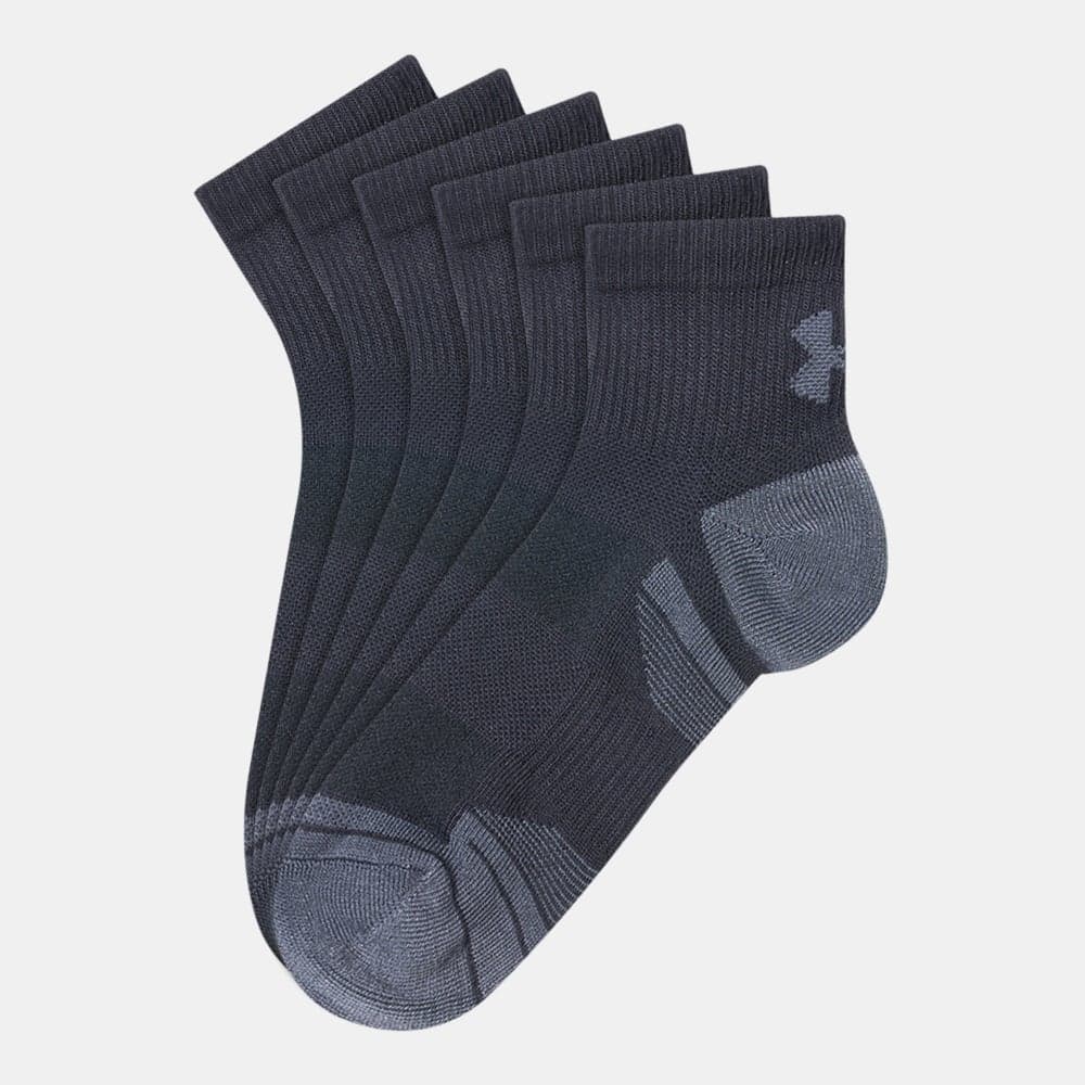 UNDER ARMOUR Tech Quarter Socks 3-Pack: Stay Dry & Comfy - Image 1