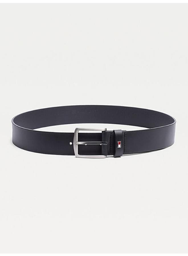 TOMMY HILFIGER Denton Flag Leather Men's Belt - Image 1