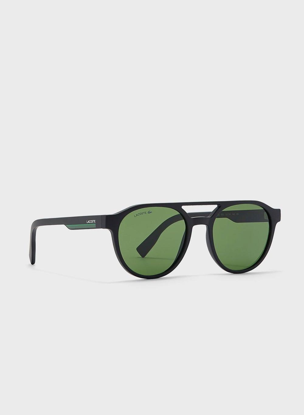 LACOSTE L6008S Elegant Round Sunglasses for Trendsetting Men - Image 1
