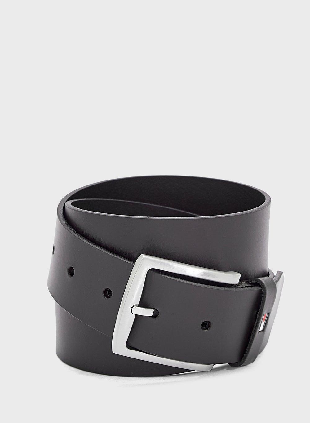 TOMMY HILFIGER Denton Flag Leather Belt for Distinguished Style - Image 1
