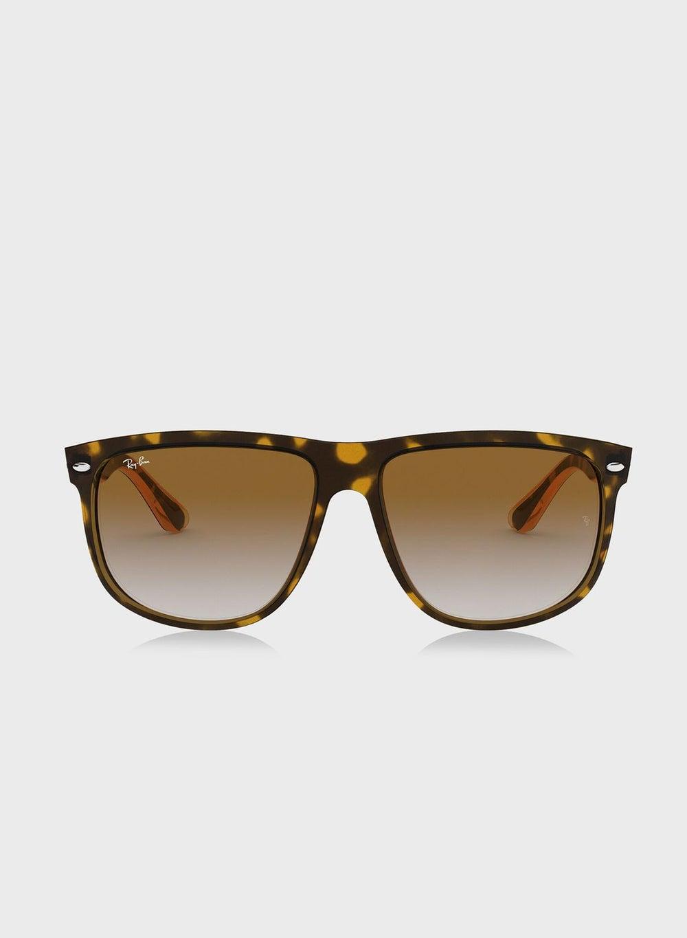 Ray-Ban 0RB4147 Boyfriend Square Sunglasses - Chic Elegance - Image 1