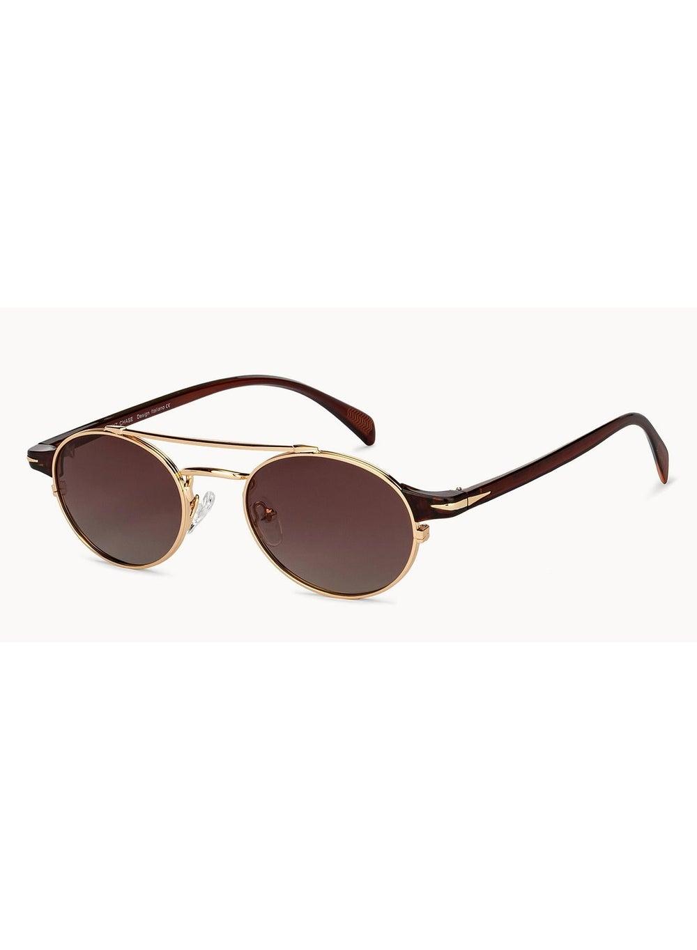 VINCENT CHASE VC S14666 Round Polarized Sunglasses - Unisex - Image 1