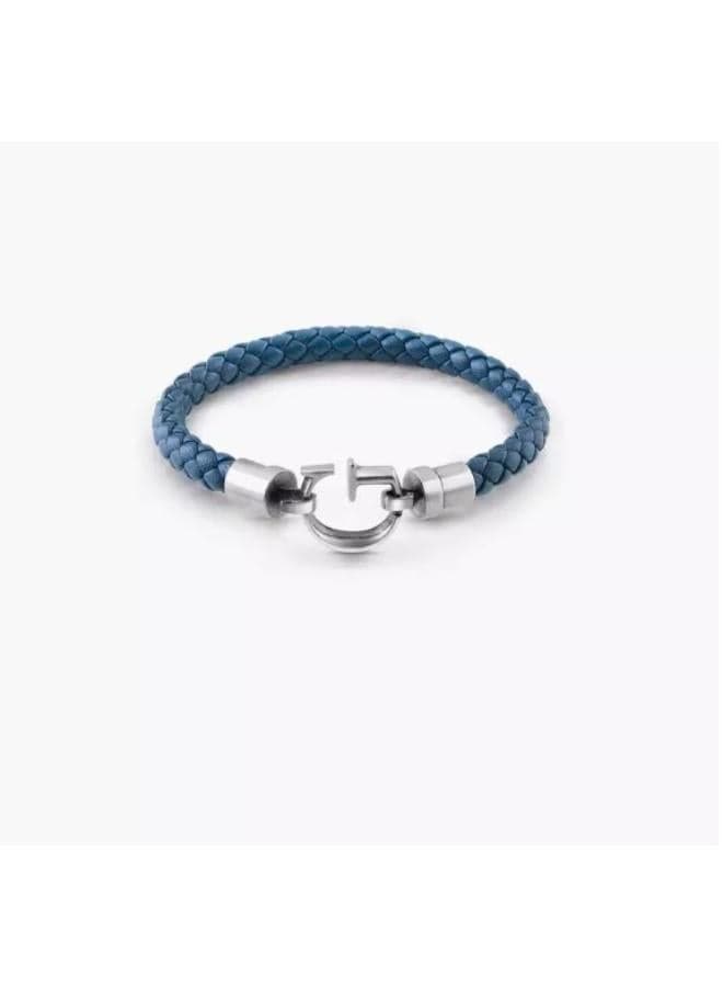 GUESS Men's Textured Leather Bracelet - Timeless Elegance - Image 1