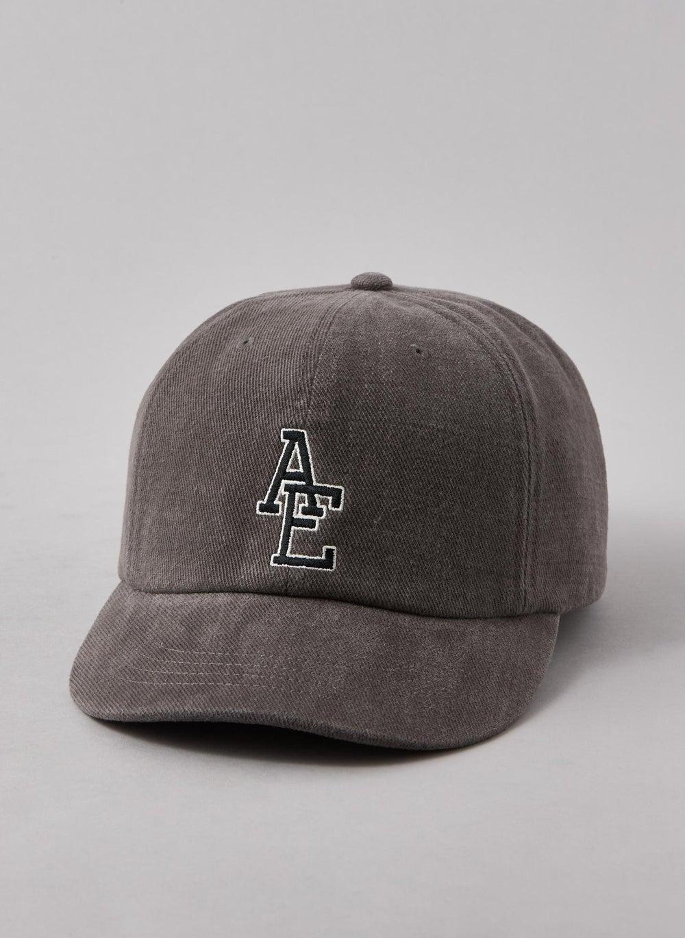 AEO Grey Fitted Cap - Casual Elegance for Men - Image 1
