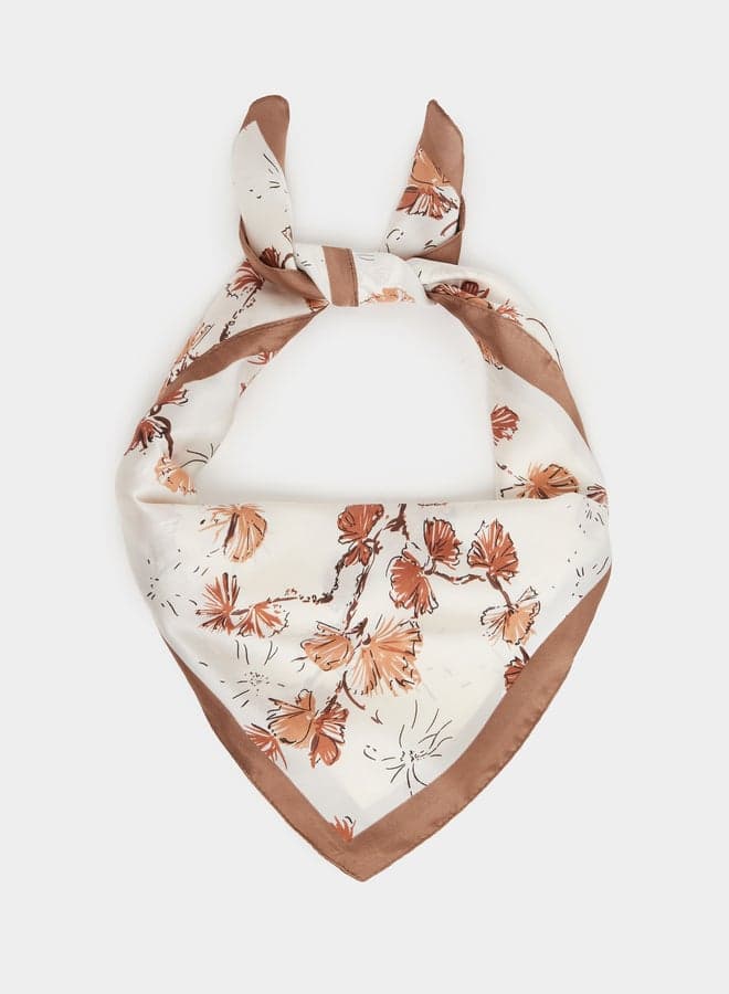 Styli Floral Elegance Scarf: Bloom with Style - Image 1