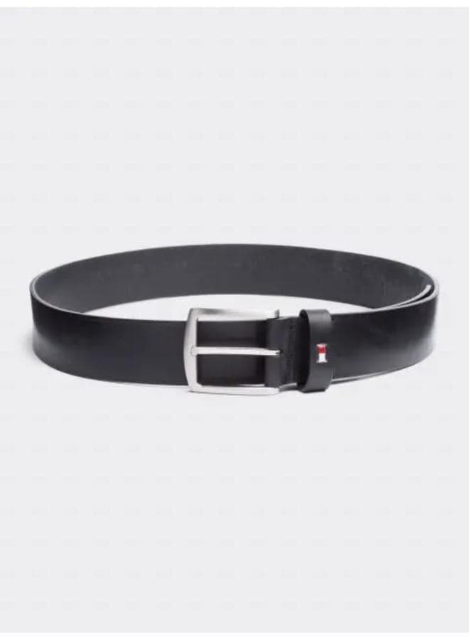 TOMMY HILFIGER Denton Flag Leather Belt - Elegance Redefined - Image 1