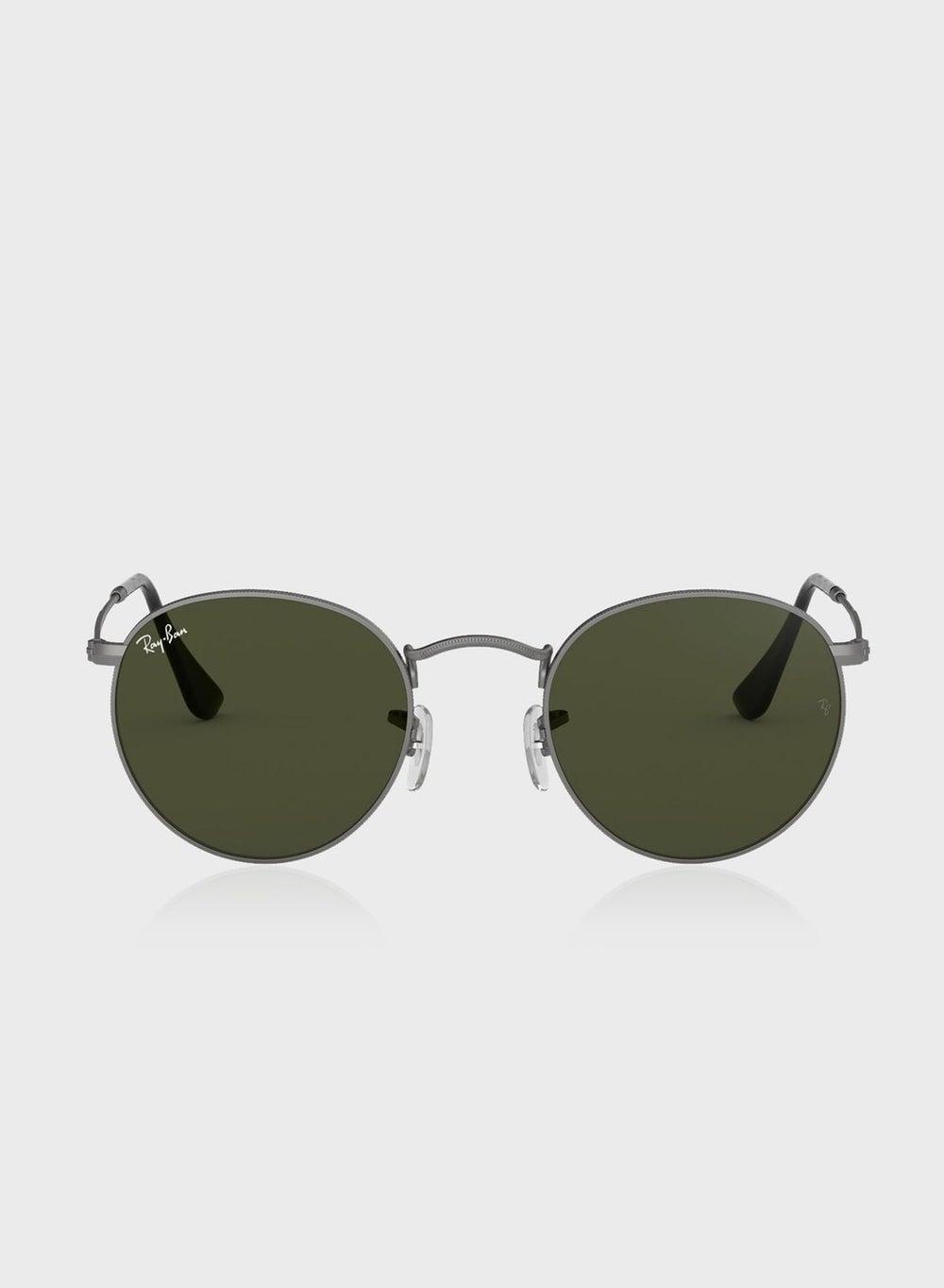 Ray-Ban 0RB3447 Iconic Round Metal Sunglasses for Men - Image 1