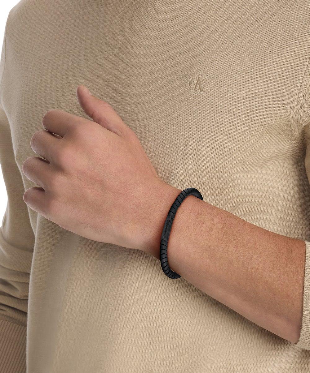 CALVIN KLEIN Men's Intuitive Connection Steel Bracelet - Image 1