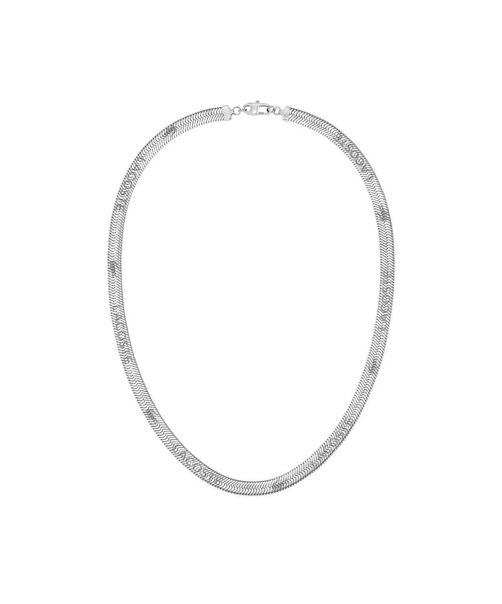 LACOSTE 2040377 Grit: Sophisticated Men's Steel Necklace - Image 1