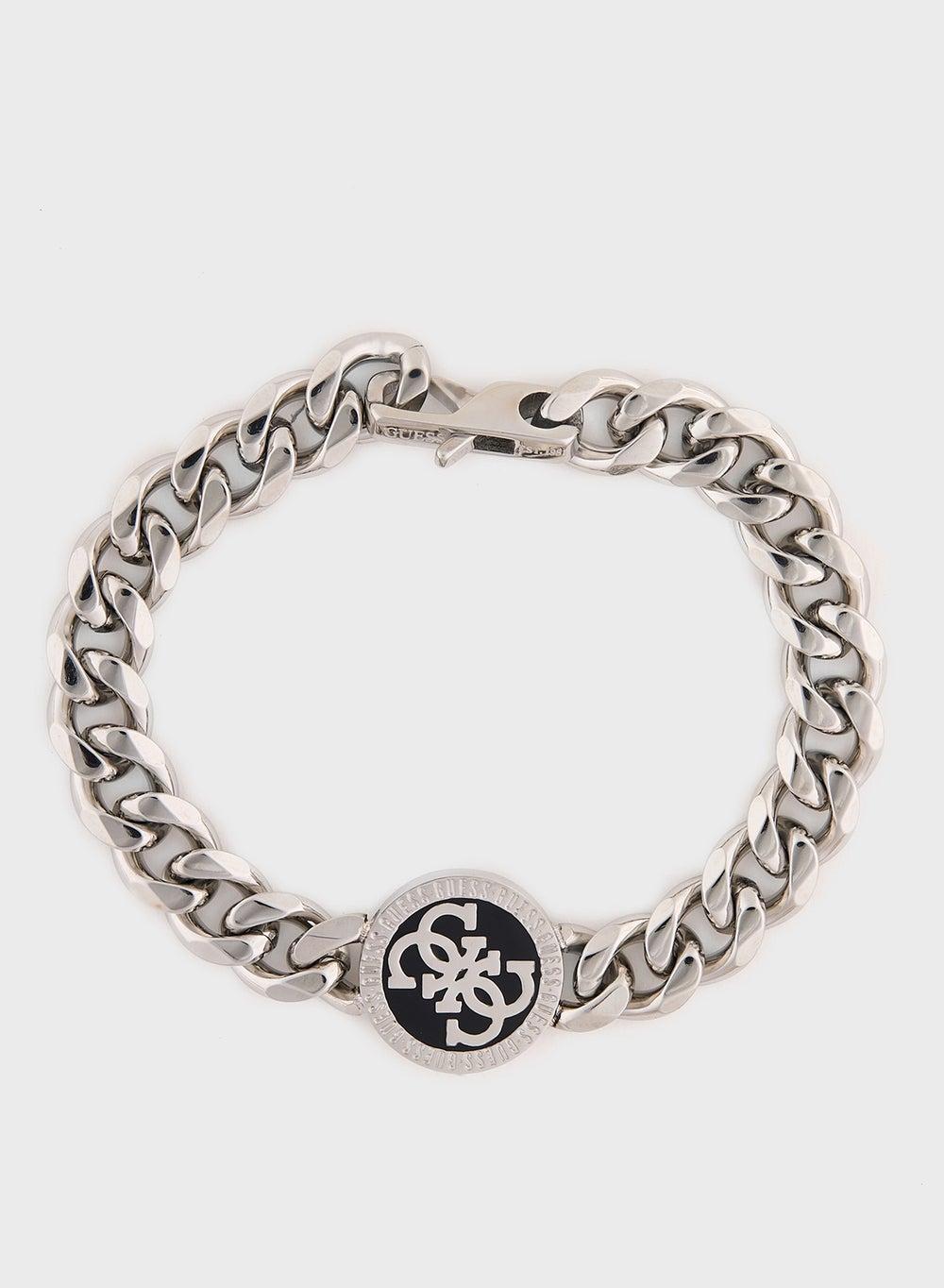 GUESS Jumb02114Jwstbkl Elegant Men's Chain-Link Bracelet - Image 1
