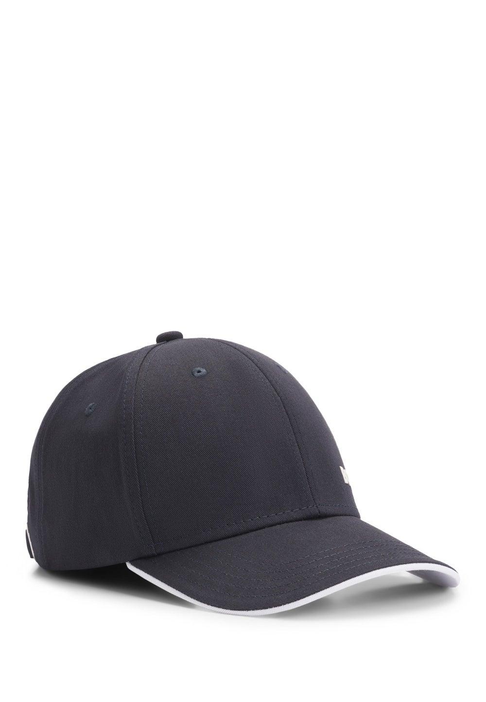 BOSS Cotton Twill Men's Cap with Signature Logo - Image 1
