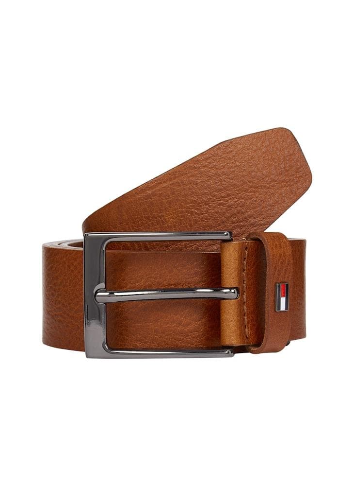 TOMMY HILFIGER Layton Allocated Hole Men's Leather Belt - Image 1