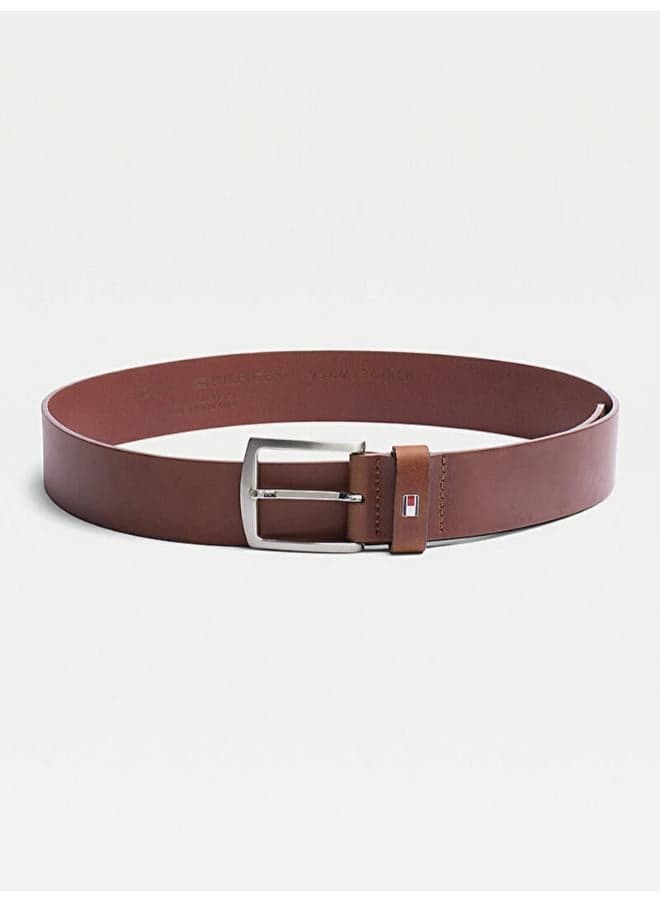 TOMMY HILFIGER Denton Flag Leather Elegance Belt - Image 1