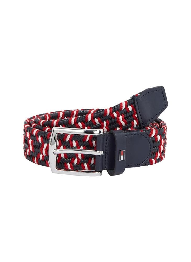 TOMMY HILFIGER Denton Men's Sleek Bonded Leather Belt - Image 1