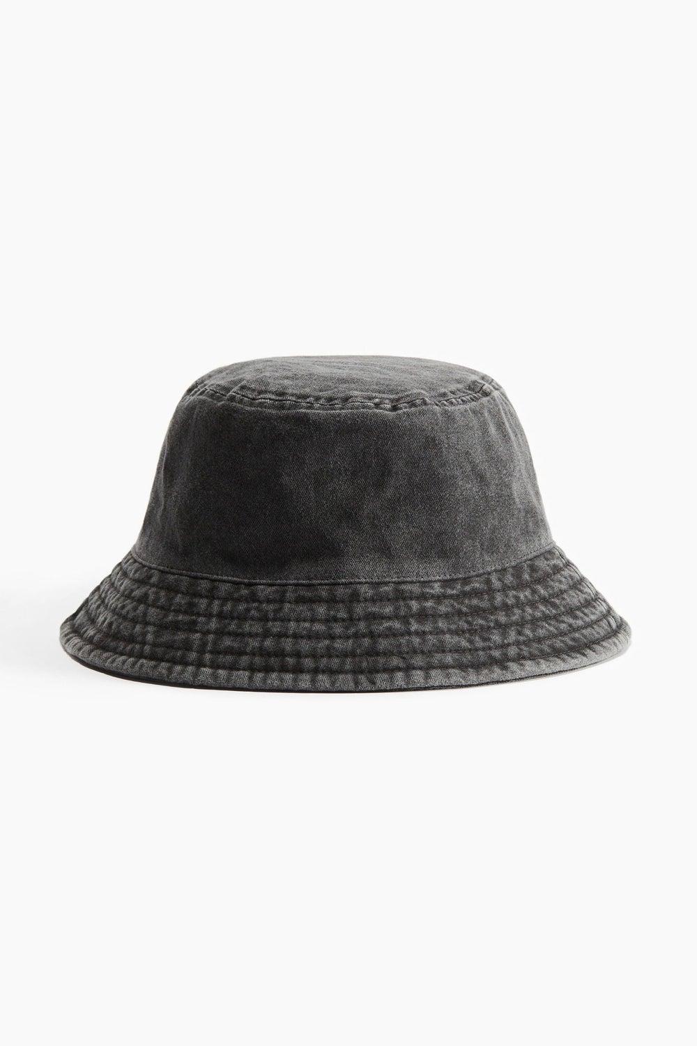 H&M Cotton Denim Bucket Hat: Timeless Men's Accessory - Image 1