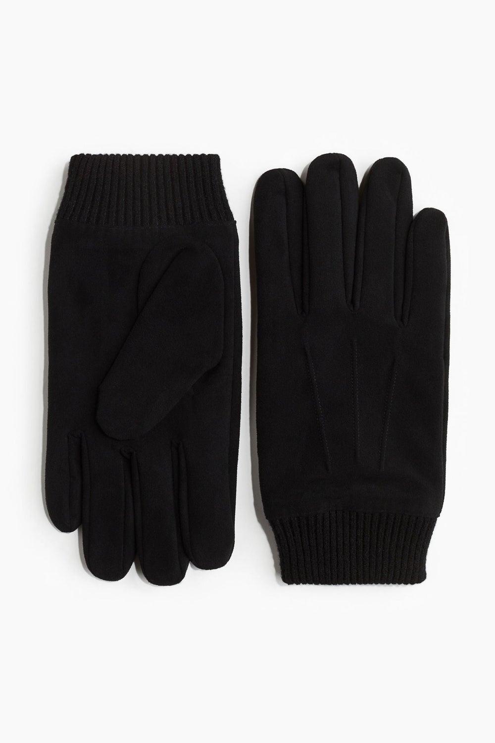 H&M Men's Luxe Suede-Feel Winter Gloves - Image 1