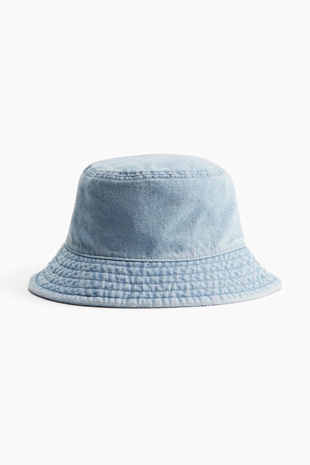 H&M Men's Cotton Denim Bucket Hat - Casual Elegance - Image 1