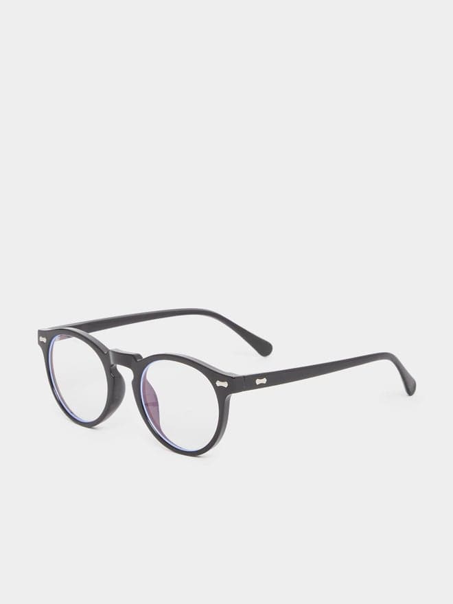 Styli Clear Men's Sunglasses with Comfort Nose Pads - Image 1