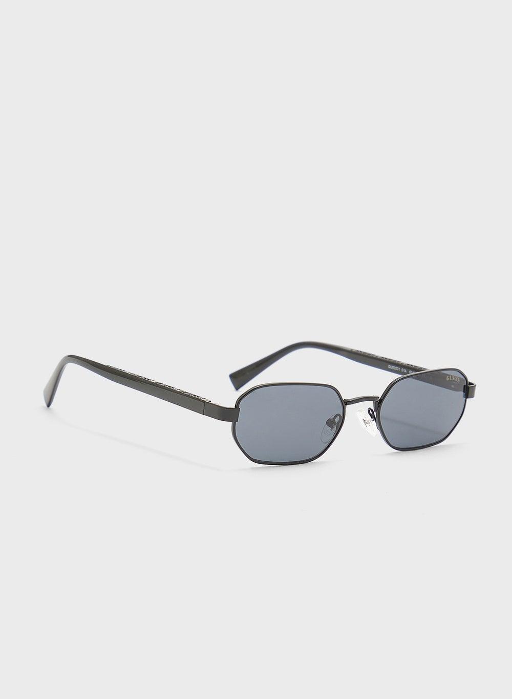 GUESS GU0023101A53 Men's Sleek Geometric Sunglasses - Image 1