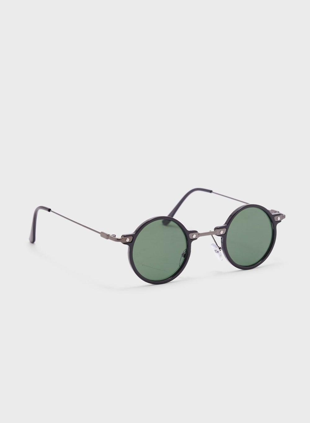 Seventy Five Retro Round Men's Sunglasses - Image 1