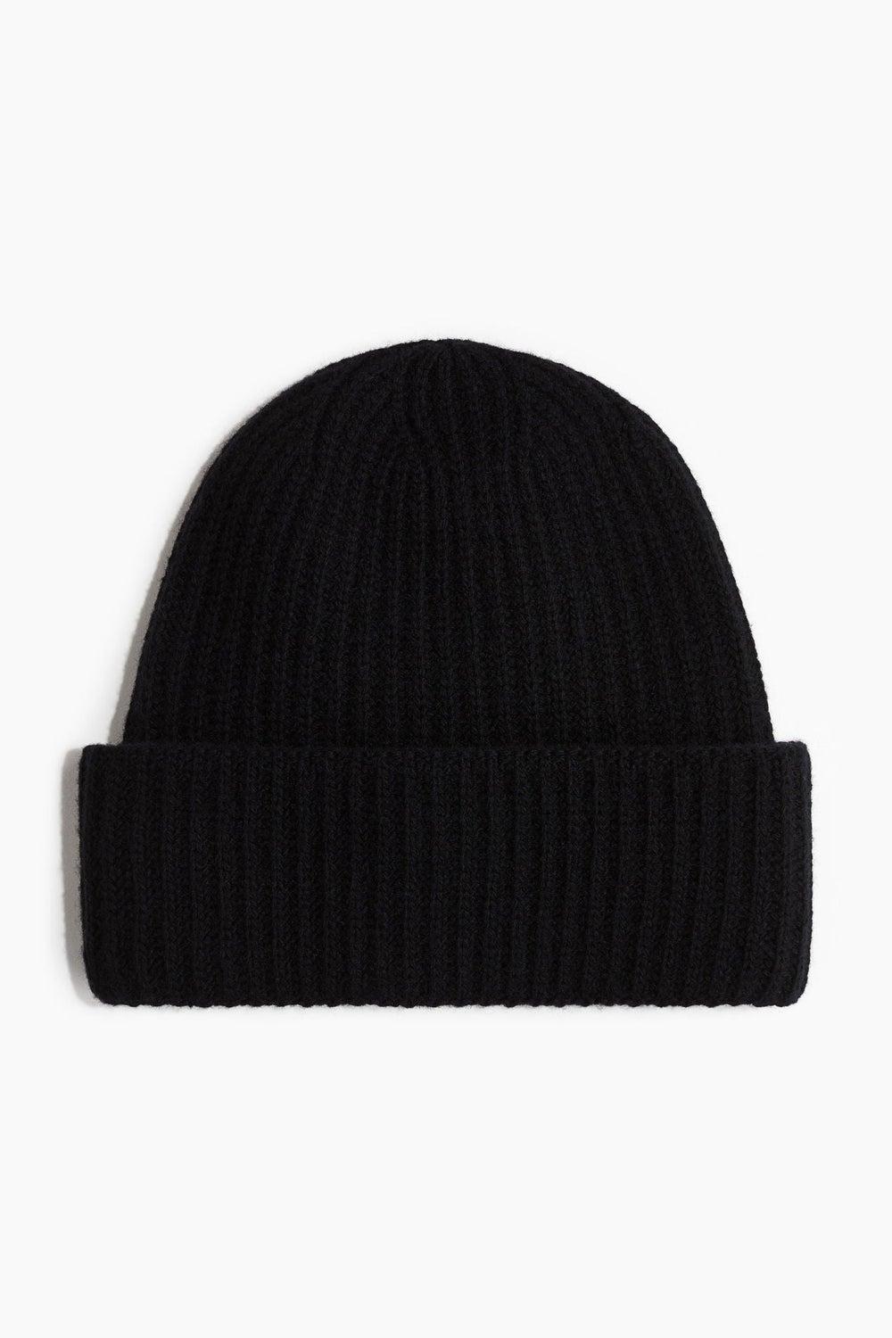 H&M Men's Wool-Blend Ribbed Hat - Classic Elegance - Image 1