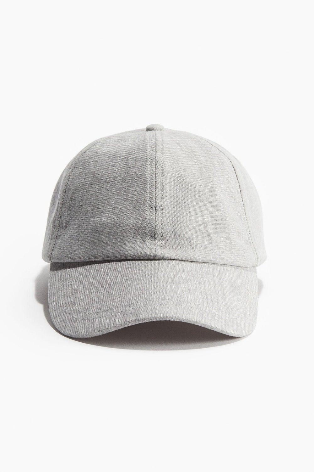 H&M Gentleman's Linen-Cotton Blend Cap - Image 1