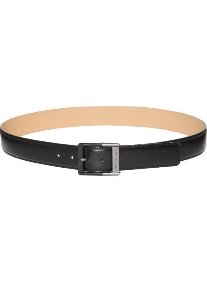 CALVIN KLEIN Refined Men's Perforated Leather Belt - Image 1