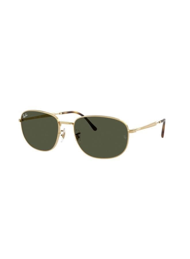 Ray-Ban 0Rb3754 Men's Gold-Framed Green Sunglasses - Image 1