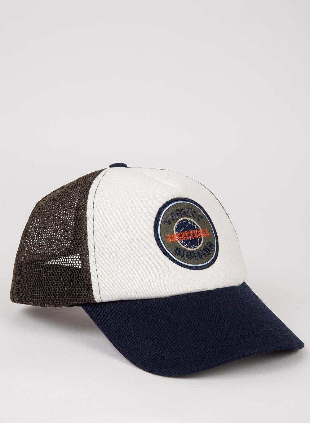 DeFacto Label Printed Men's Cotton Cap: Casual Elegance - Image 1