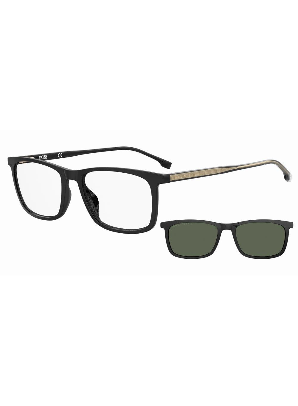 BOSS 1150/CS Men's UV Protection Sleek Black Sunglasses - Image 1